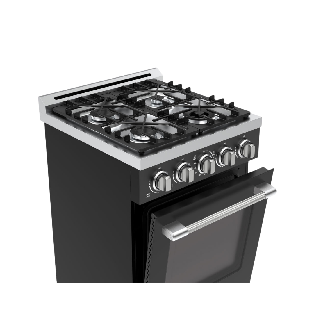 Unique Appliances Off-Grid 24" Classic Retro Propane Range
