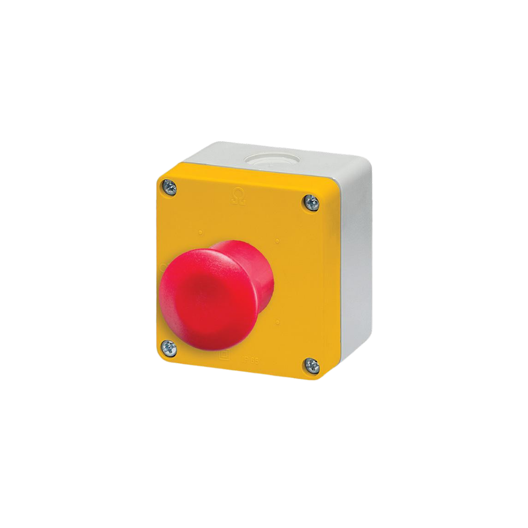 IMO Rapid Shutdown Initiator | Emergency Stop Button | 1NO + 1NC | IP67