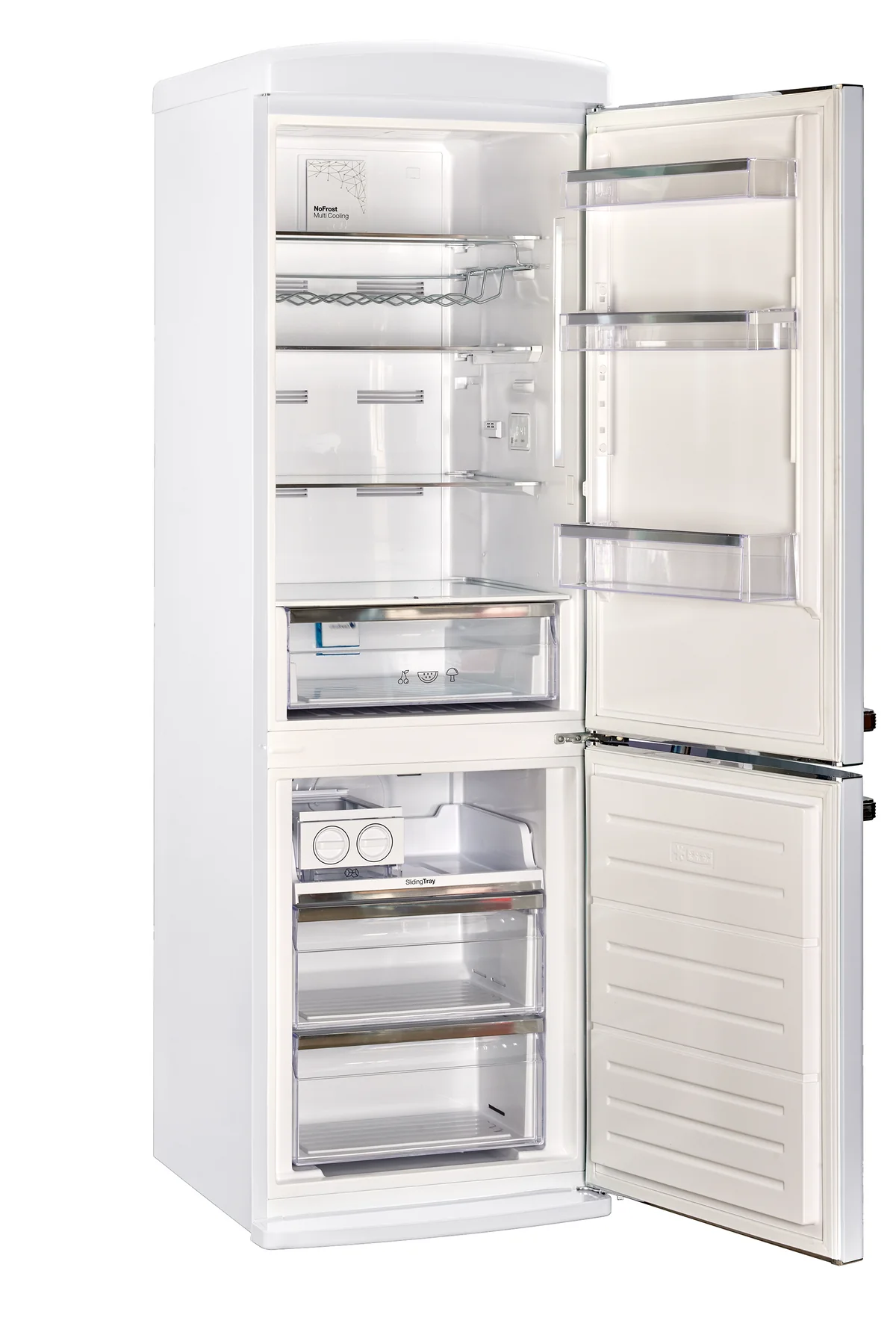 Classic Retro by Unique 340L AC Refrigerator (12 Cu/Ft) - Canadian Off Grid