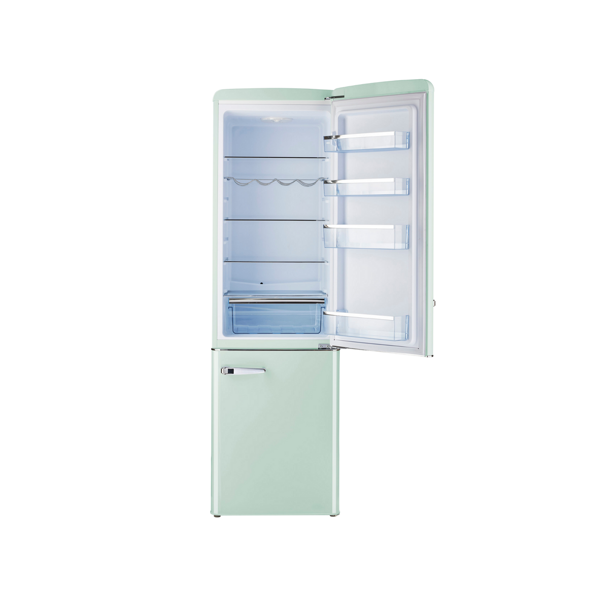Classic Retro by Unique 10 Cu/Ft 12/24v 275L Solar DC Bottom Mount Refrigerator - Canadian Off Grid