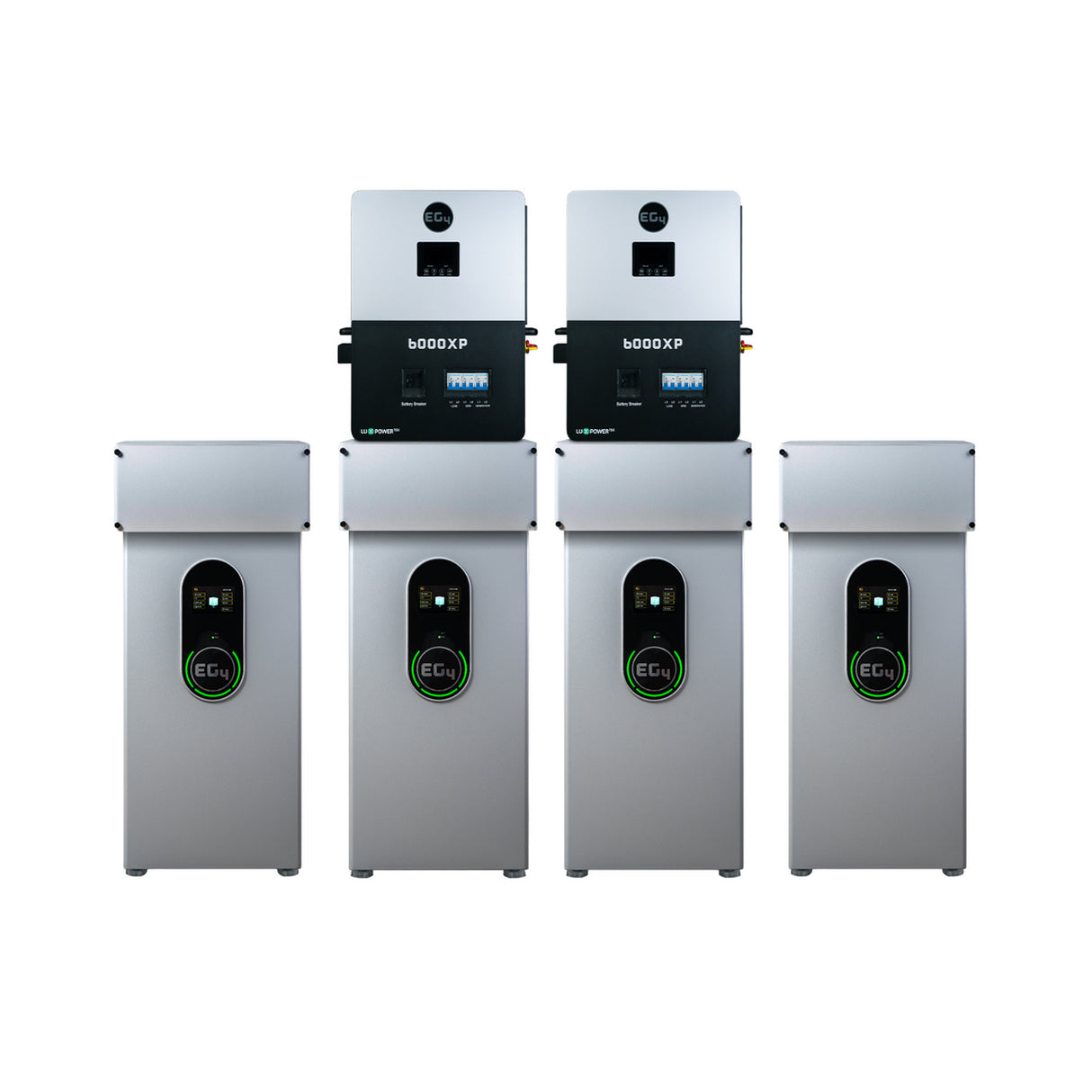 EG4-6000xp Off-Grid Inverter + EG4-WallMount Indoor Battery Package - Canadian Off Grid