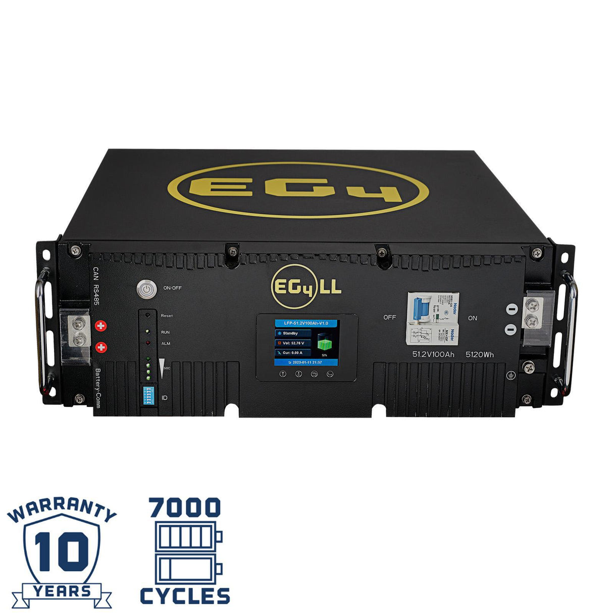 EG4-LL-S Lithium Battery (V4) | 48V 100AH | Server Rack Battery | UL1973, UL9540A - Canadian Off Grid