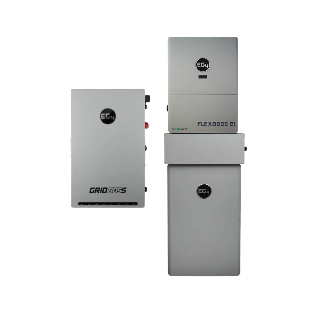EG4 GridBOSS + FlexBOSS21 Hybrid Inverter + 14.3kWh All Weather Battery Package