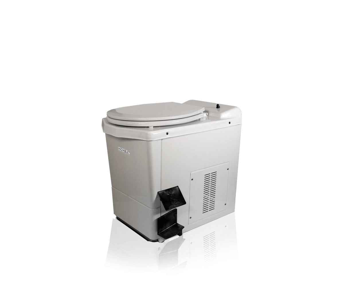 Incinolet Electric Incinerating Toilet, Vent Kit Bundle Included