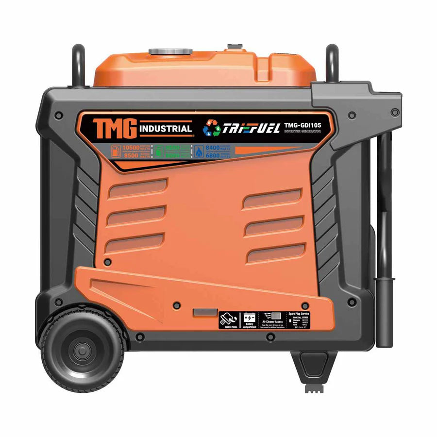 TMG Industrial GDI105 - 10.5kW Tri-Fuel Inverter Generator - Canadian Off Grid