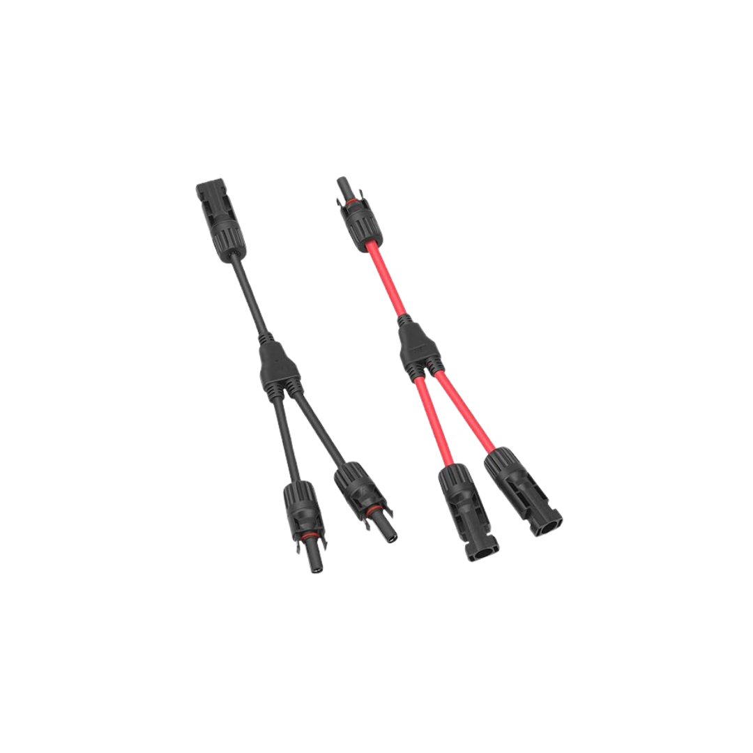 10AWG Solar Panel MC4 Y Branch Parallel Connector Set
