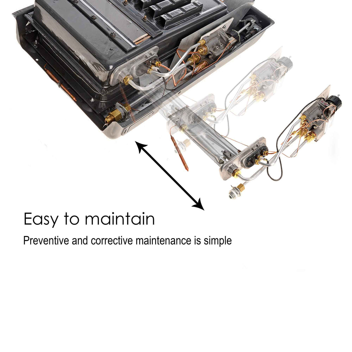 Martin Direct Vent Propane Wall Heater MDV8P (8,000 BTU)