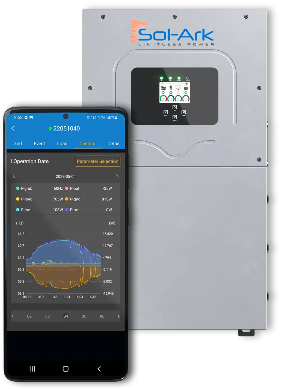 Sol-Ark 30K-3P-208V Commercial Hybrid Inverter