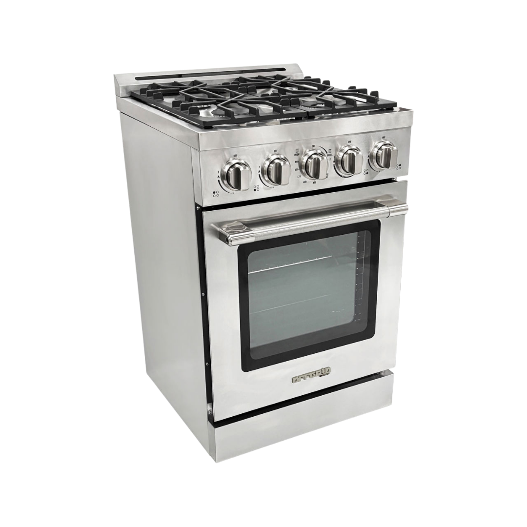Unique Appliances Off-Grid 24" Classic Retro Propane Range