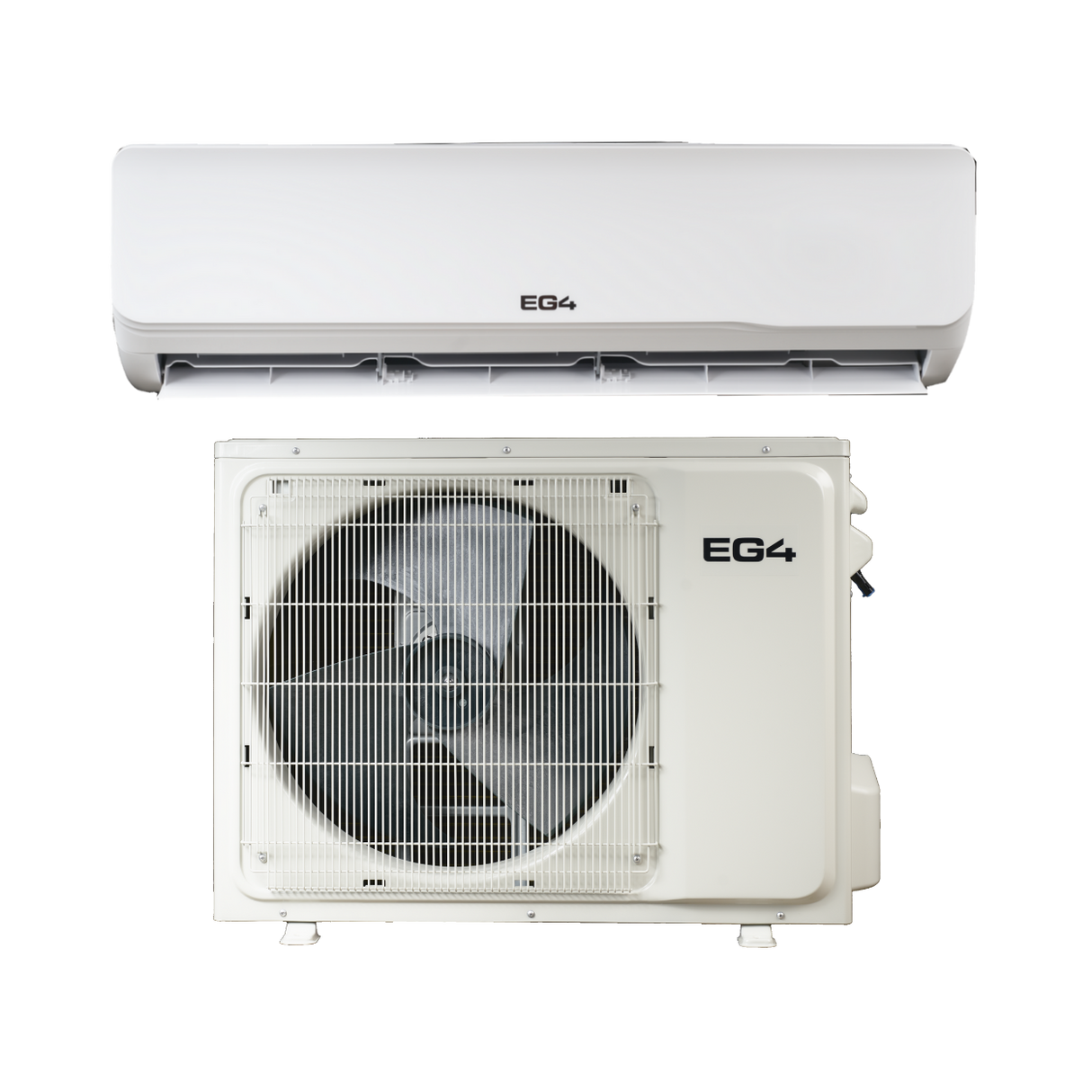 Pompe à chaleur solaire EG4 | 24 000 BTU | Alimentation solaire directe