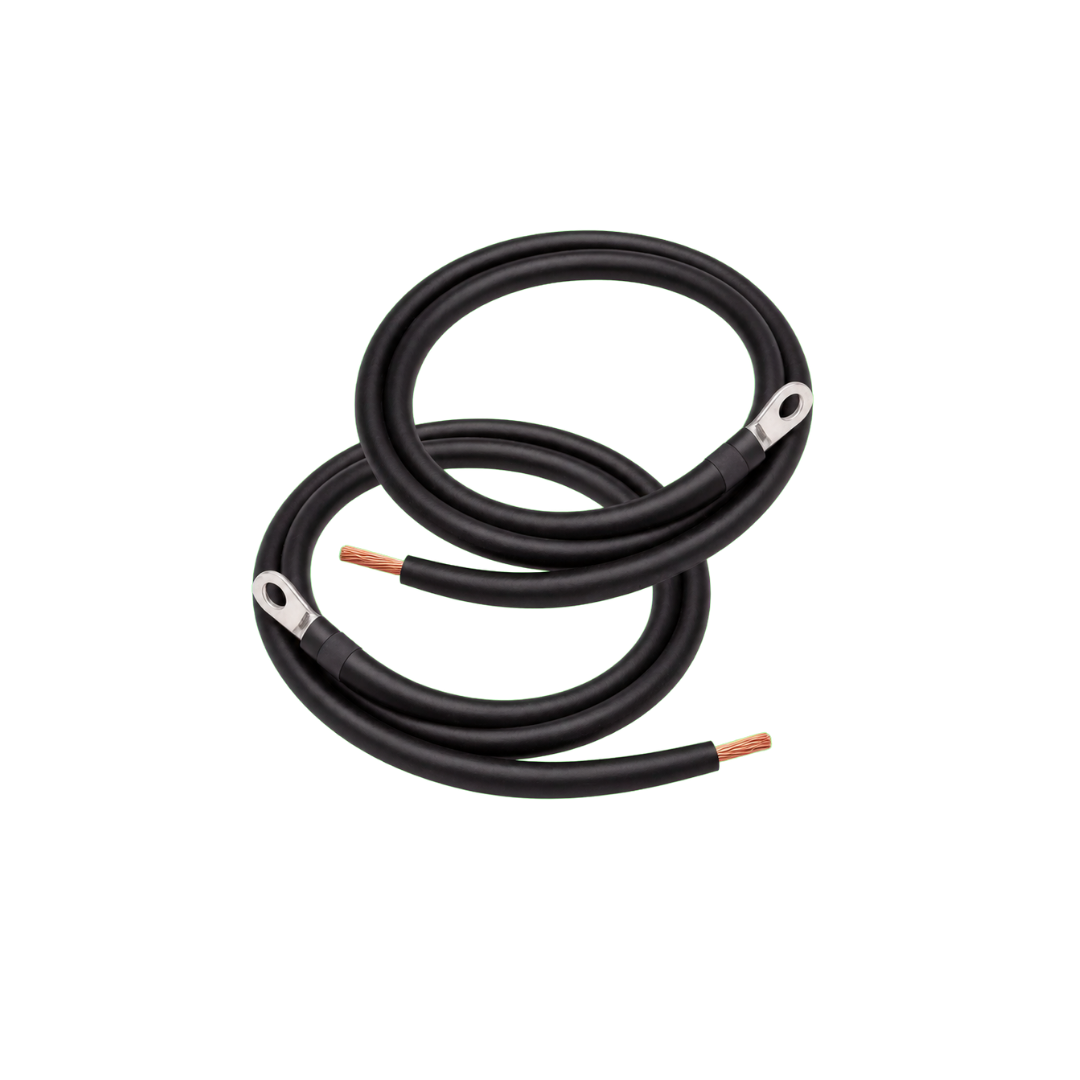 2/0 AWG DLO Inverter Battery Cable Set