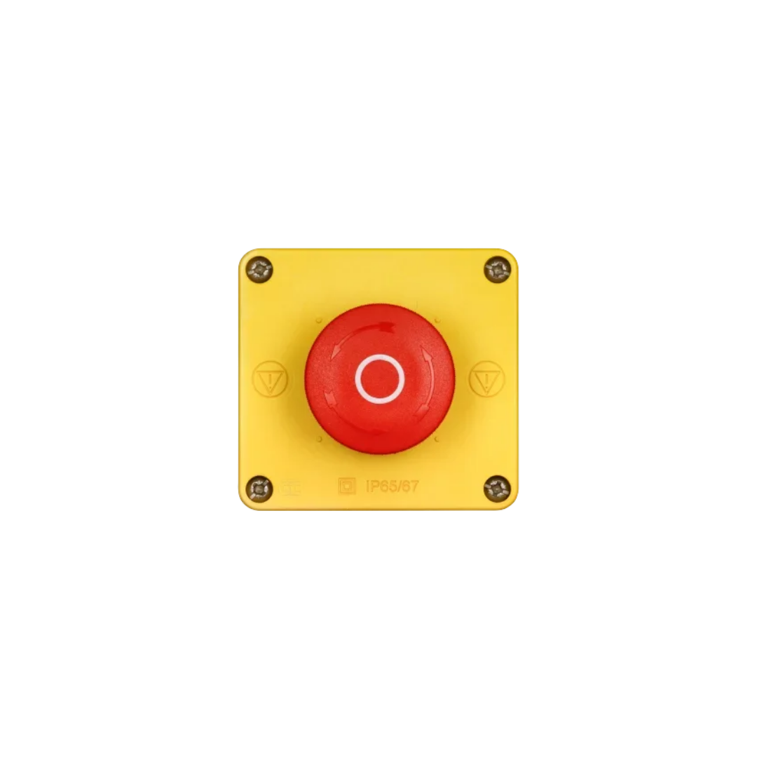 IMO Rapid Shutdown Initiator | Emergency Stop Button | 1NO + 1NC | IP67
