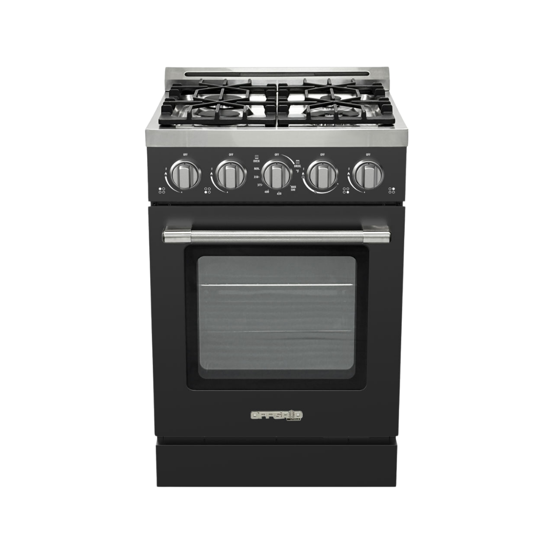 Unique Appliances Off-Grid 24" Classic Retro Propane Range