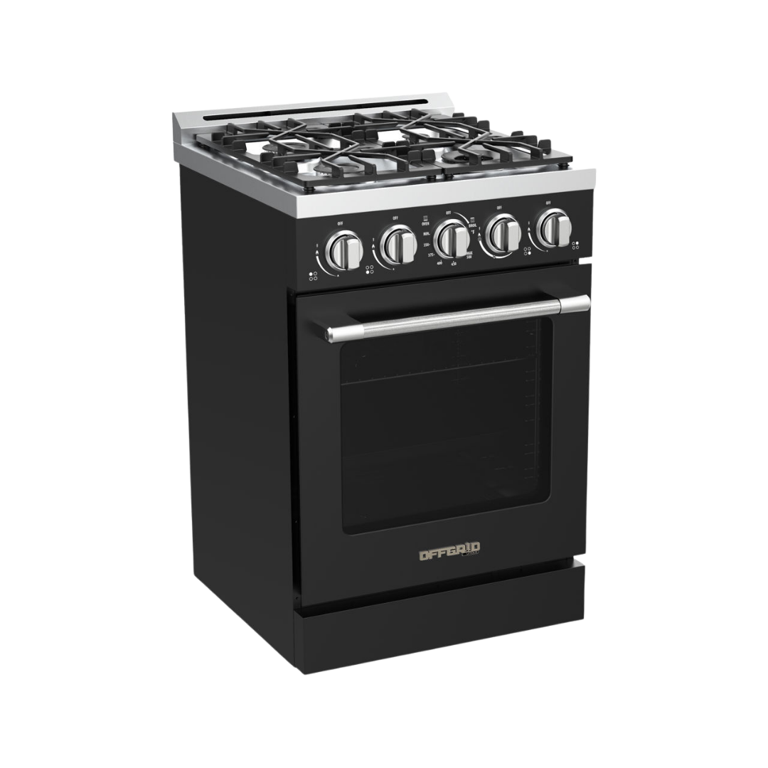 Unique Appliances Off-Grid 24" Classic Retro Propane Range