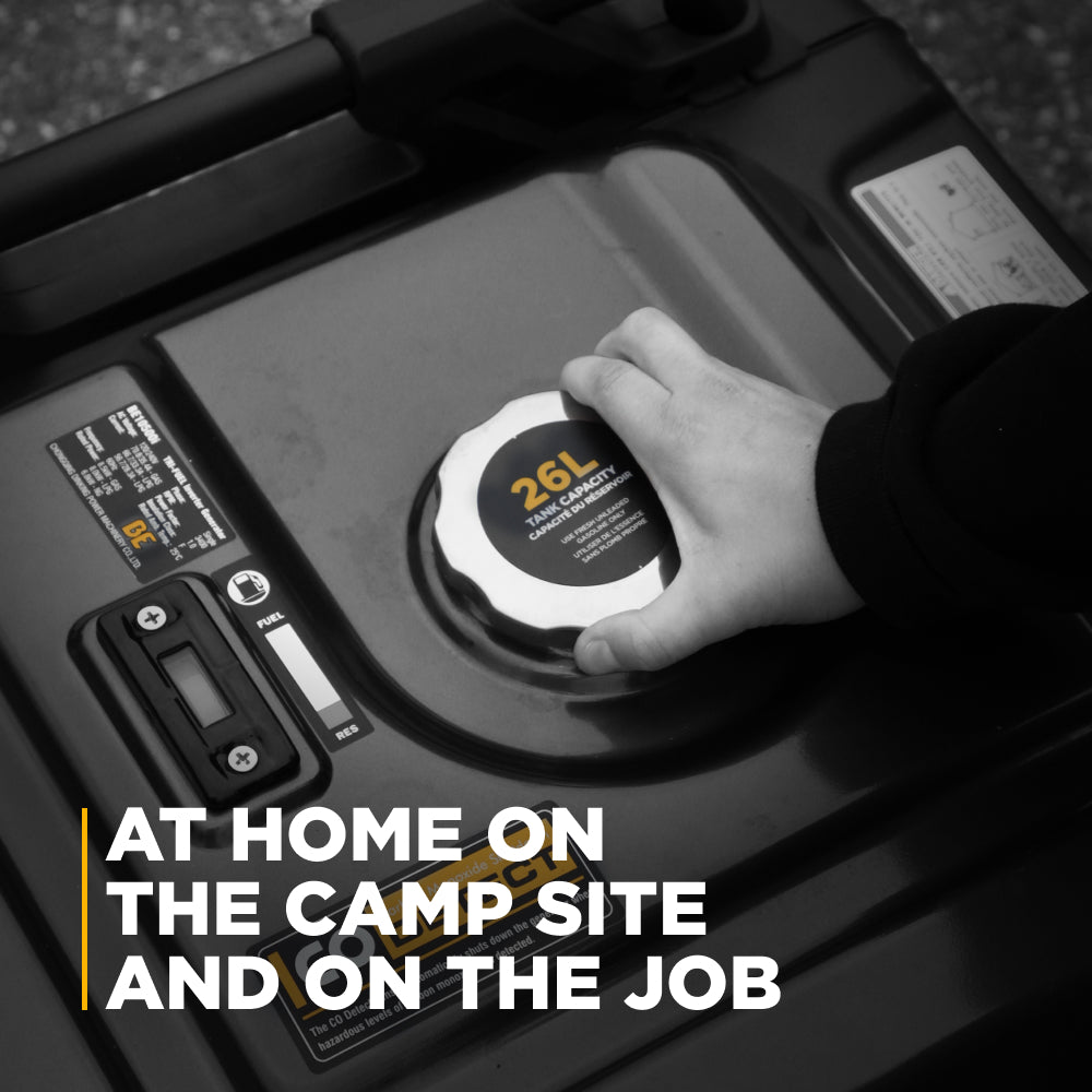 BE Power BE10500IT Tri-Fuel 10,500 Watt Digital Inverter Generator With 2 Wire Start