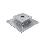 Bedrock Mounting Plate for SPM26-12 Adjustable Pole Mount Solar Rack