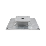 Bedrock Mounting Plate for SPM26-12 Adjustable Pole Mount Solar Rack