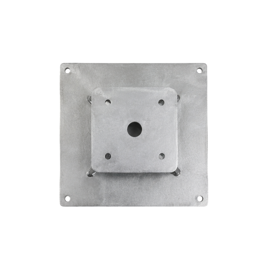 Bedrock Mounting Plate for SPM26-12 Adjustable Pole Mount Solar Rack