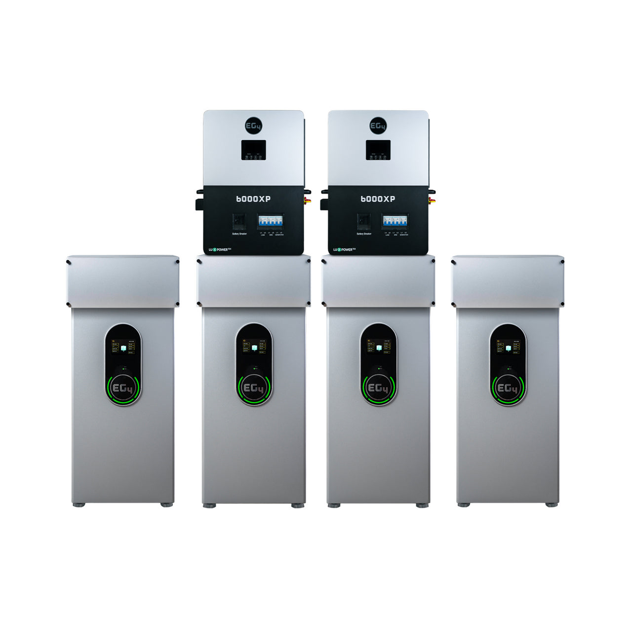 EG4-6000xp Off-Grid Inverter + EG4-WallMount Indoor Battery Package - Canadian Off Grid