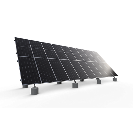 Fast-Rack GMX Ground Mount for 16 x LONGi 505w Bifacial Solar Panels
