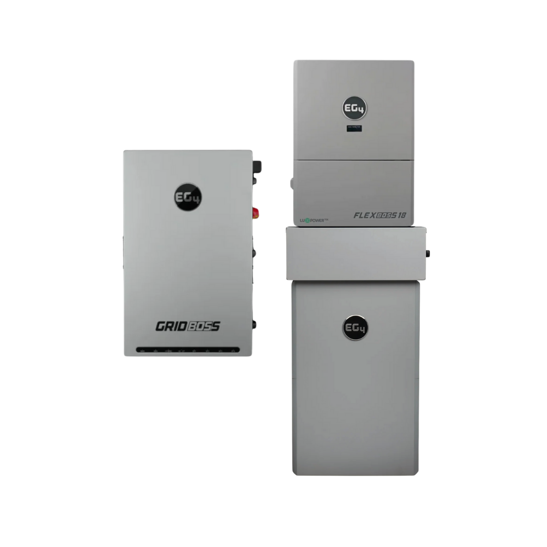 Eg4 Rv EG4 GridBOSS + EG4 FlexBOSS18 Hybrid Inverter + 14.3kWh All Weather ...