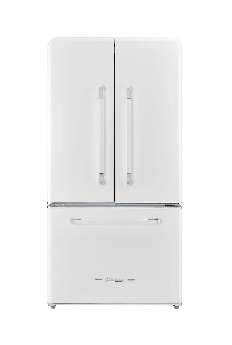 Classic Retro by Unique 595L AC French Door Refrigerator (21.4 Cu/Ft) - Canadian Off Grid