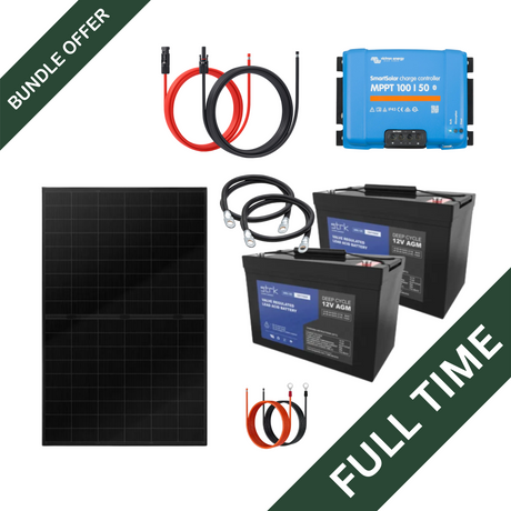 Solar DC Fridge 12V Power Upgrade Bundle - Full Time Use - Canadian Off Grid