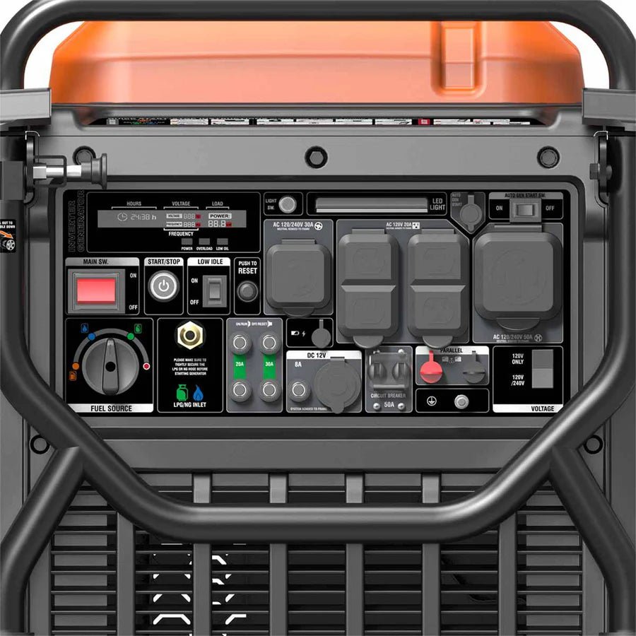 TMG Industrial GDI105 - 10.5kW Tri-Fuel Inverter Generator - Canadian Off Grid