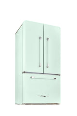 Classic Retro by Unique 595L AC French Door Refrigerator (21.4 Cu/Ft) - Canadian Off Grid