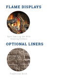 Kingsman Propane Fireplace FDV200S - Canadian Off Grid