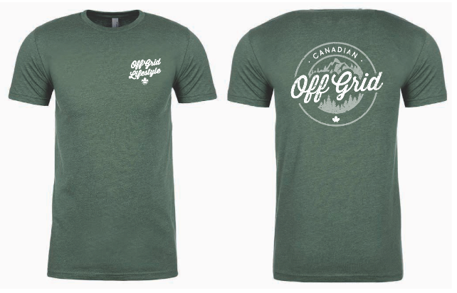 Canadian Off Grid Lifestyle T-Shirt - Canadian Off Grid