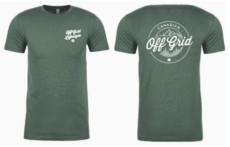 Canadian Off Grid Lifestyle T-Shirt - Canadian Off Grid