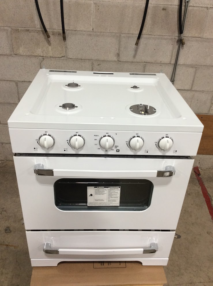 Unique Appliances Classic Retro 24” Off-Grid Propane Range [Scratch & Dent - #2411240800735]