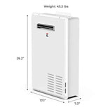 Eccotemp Builder Series 7.0 GPM Outdoor Liquid Propane Tankless Water Heater
