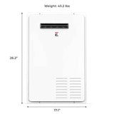 Eccotemp Builder Series 7.0 GPM Outdoor Liquid Propane Tankless Water Heater