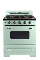 Classic Retro by Unique 30” Convection Gas Range (Electronic Ignition)
