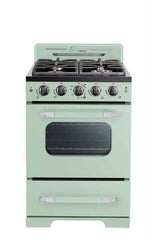 Classic Retro by Unique 24” Convection Gas Range (Electronic Ignition)