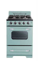 Classic Retro by Unique 24” Convection Gas Range (Electronic Ignition)