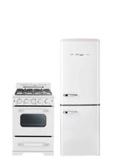 Classic Retro by Unique 7 Cu/Ft Bottom Mount Refrigerator