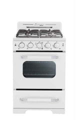 Classic Retro by Unique 24” Convection Gas Range (Electronic Ignition)