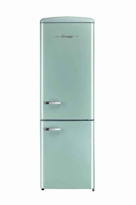 Classic Retro by Unique 12 Cu/ft Bottom Mount Refrigerator