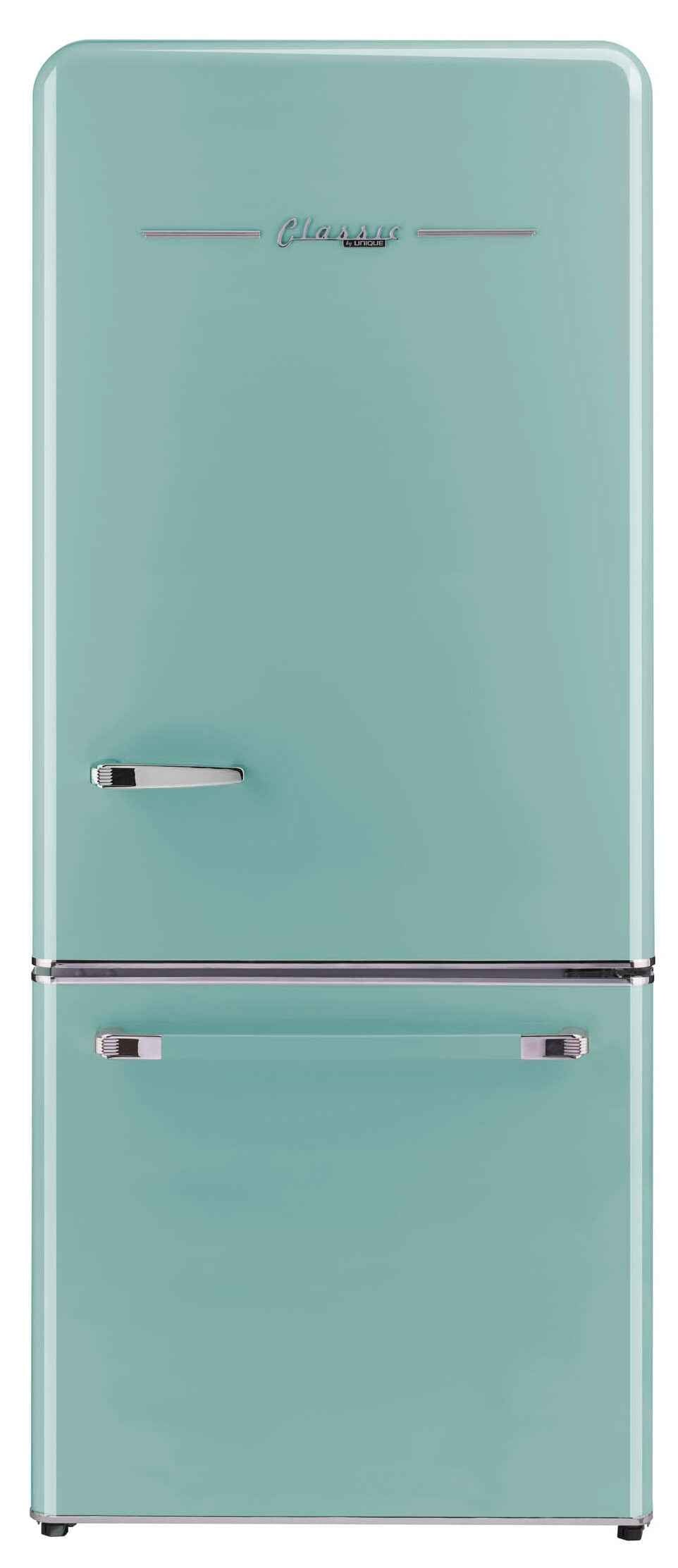 Classic Retro by Unique 18 Cu/ft. Electric Bottom-Mount Refrigerator
