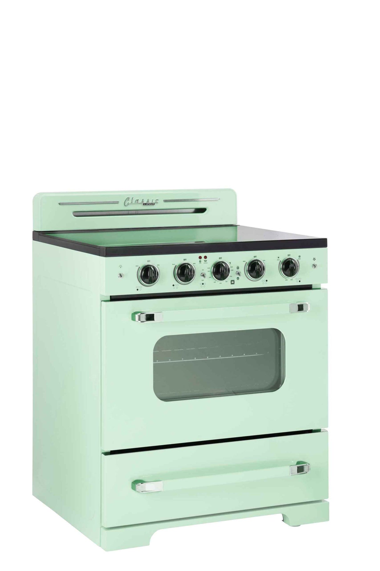 Classic Retro by Unique 30” Electric Range with Convection Oven