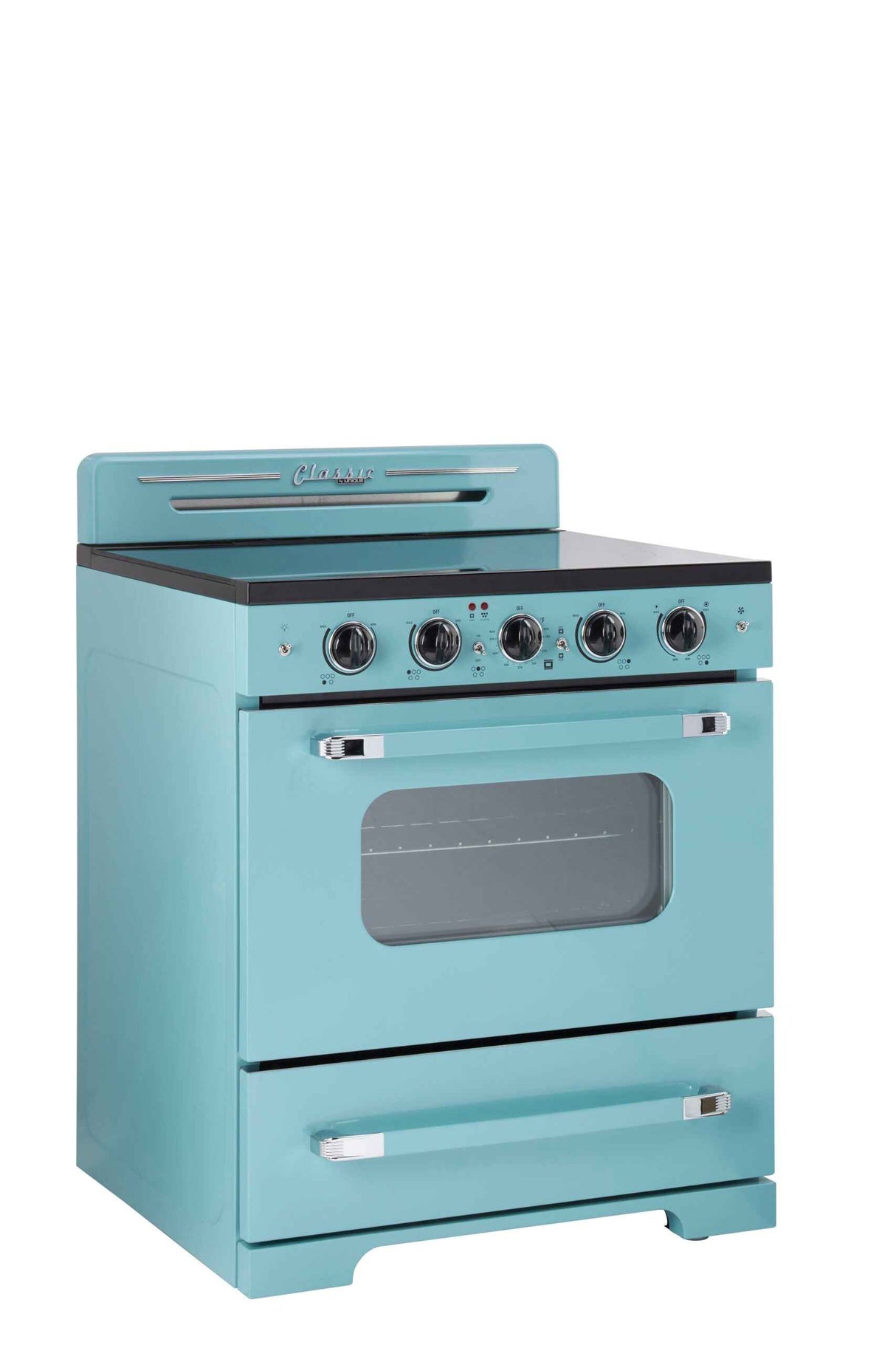 Classic Retro by Unique 30” Electric Range with Convection Oven