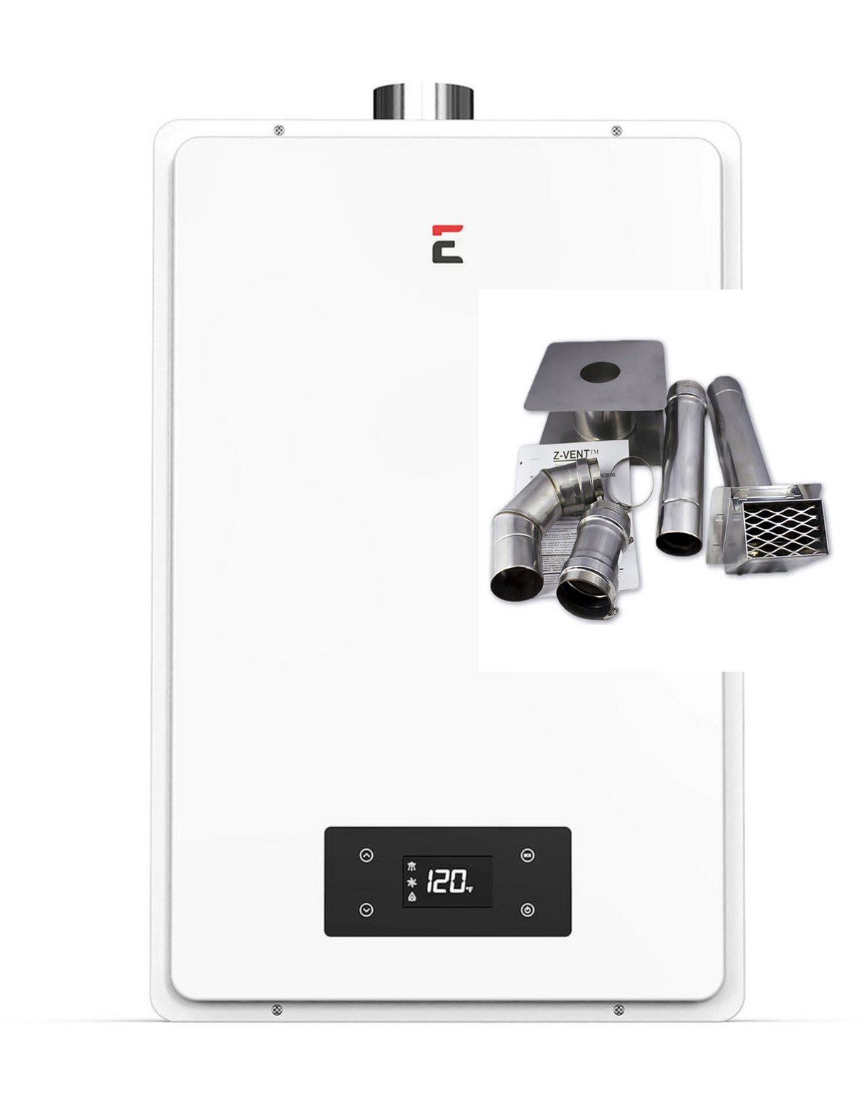 Eccotemp Builder Series 6.0 GPM Indoor Liquid Propane Tankless Water Heater With Horizontal Vent Kit - Canadian Off Grid