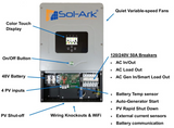 Sol-Ark 5k Hybrid Inverter All In One - Canadian Off Grid